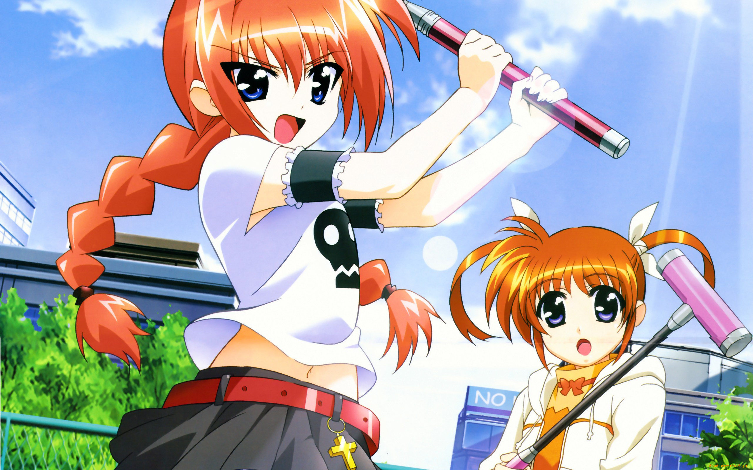 , mahou, shoujo, lyrical, nanoha